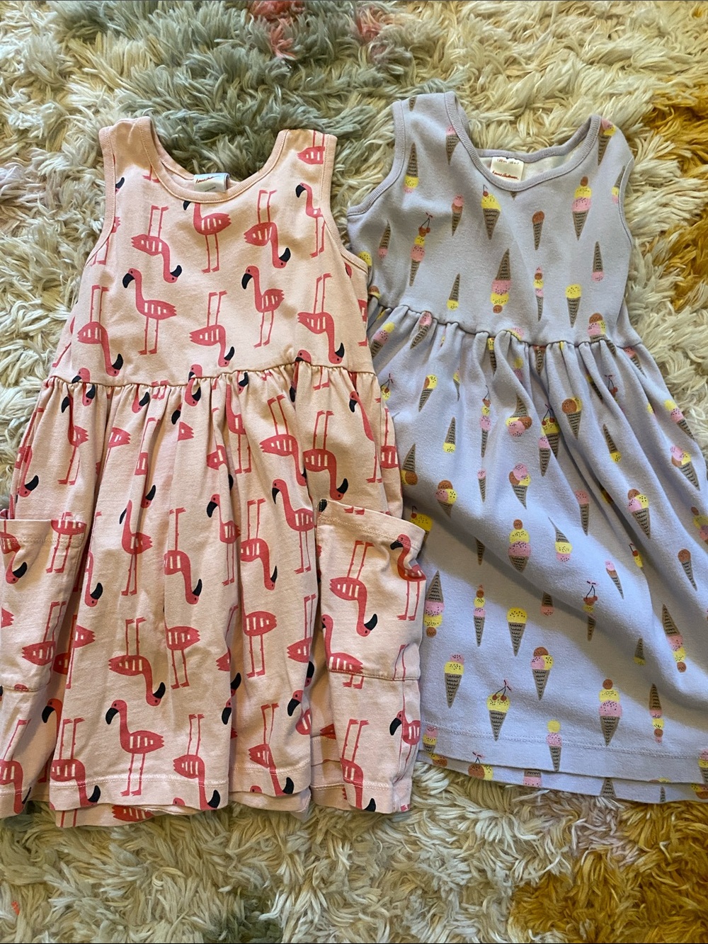 Lot of two Hanna Andersson play dresses